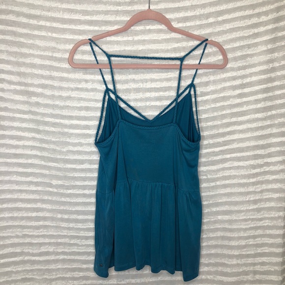 Blue American Eagle soft & sexy tank top - Picture 3 of 3